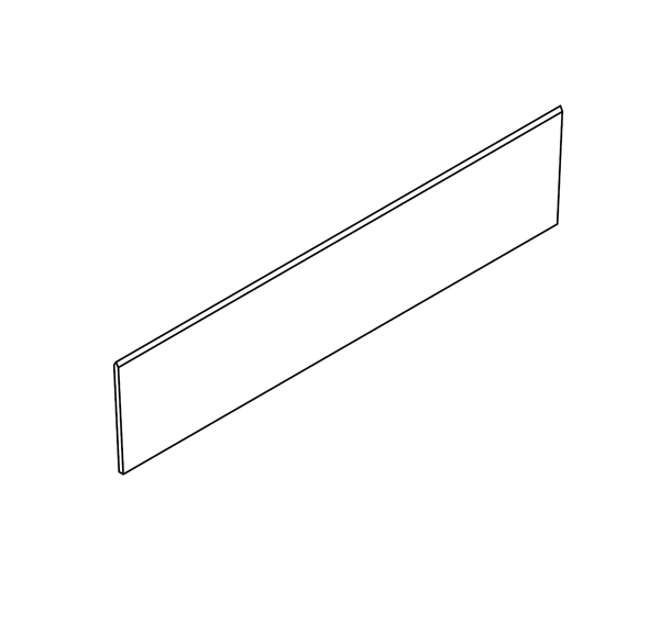 Cuchilla para industria alimentaria 107x23,8x1,05 mm para Variovac ®