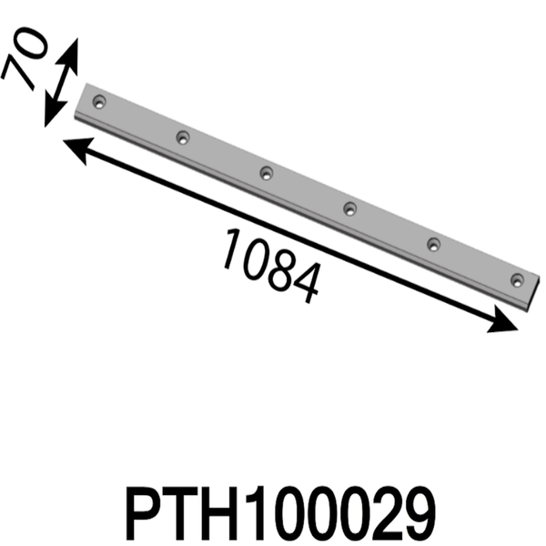 1084x70x20 mm Contracuchilla para Pezzolato ®