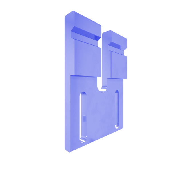 Placa de sujeción de 110x85x12 mm para Bezner Oswald WP 35