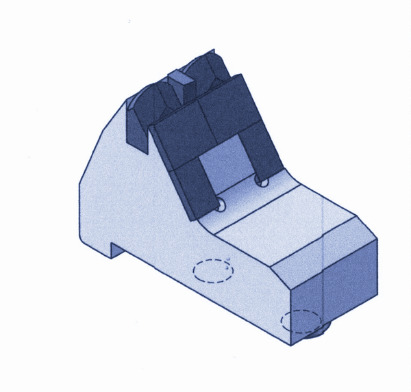 Martillo de 120x50 mm para Willibald ® Shark EP con TC Ver.B