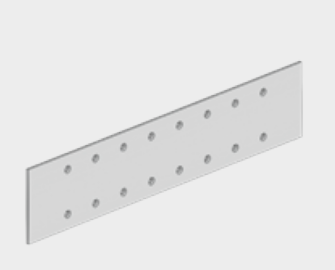 1750x315x20 mm Chapa antidesgaste Doppstadt ® AK 230/235/310/315