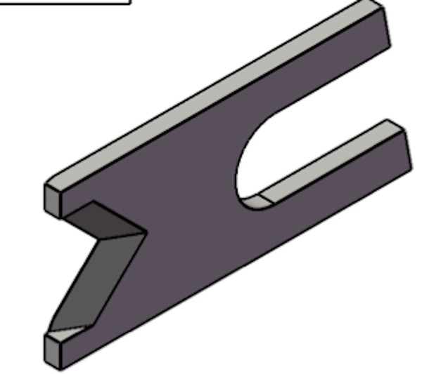 Cuchillo para pelar cables 18,1x8x1 mm