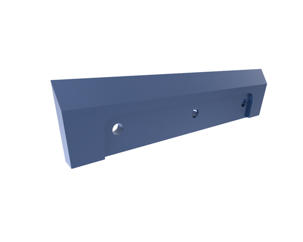 Cuchillo 300x68x14 mm para Moretto ®