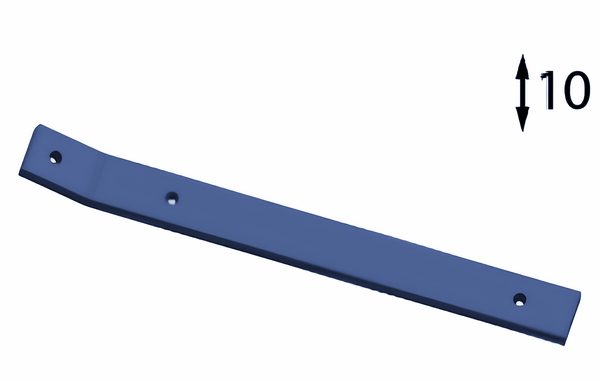 315x10 mm Corredera lateral para cinta transportadora para Eschlböck ®