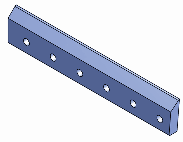 Cuchilla Izquierda 490,35x88x24 mm para Dreher