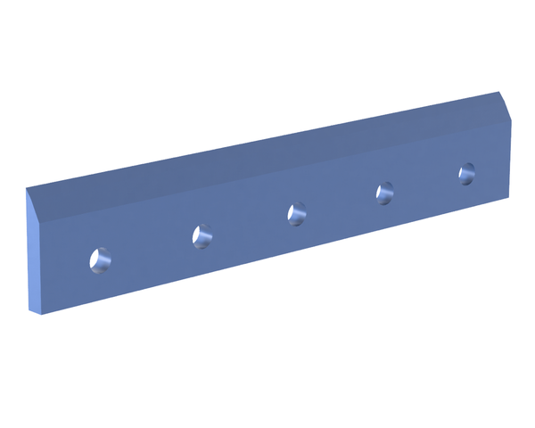 Cuchilla rotora 520x95x16 mm para Amacoil GU1421