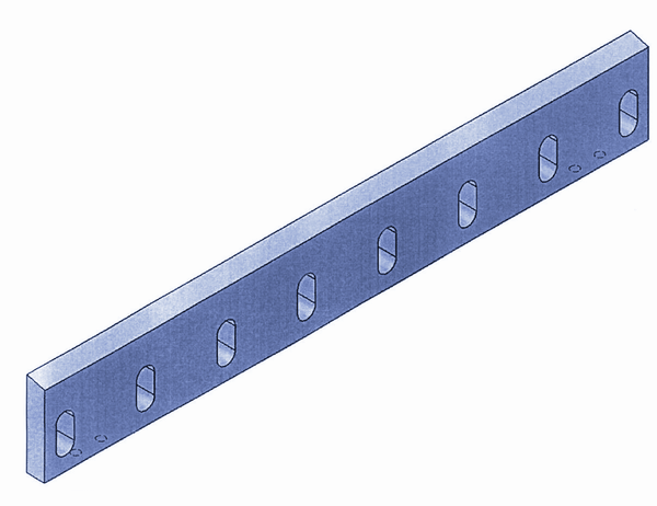 Cuchilla estator 600x85x18 mm para Genox ®