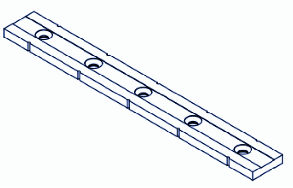 750x90x21,50 mm para Mewa