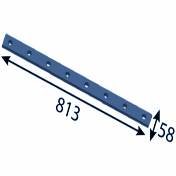 Contracuchilla 813x58x15 mm para Kesla ®