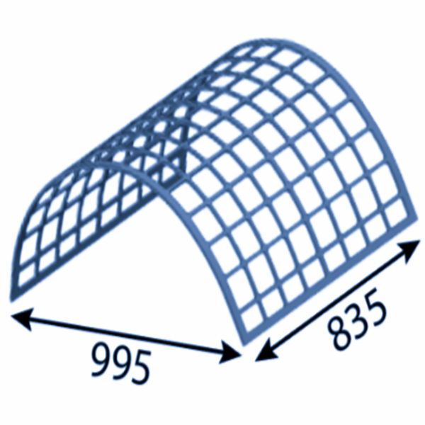 Cesta cribadora 995x835 mm para Kesla ®