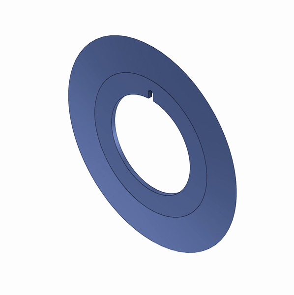 Cuchilla circular D150/70x3 mm con chavetero