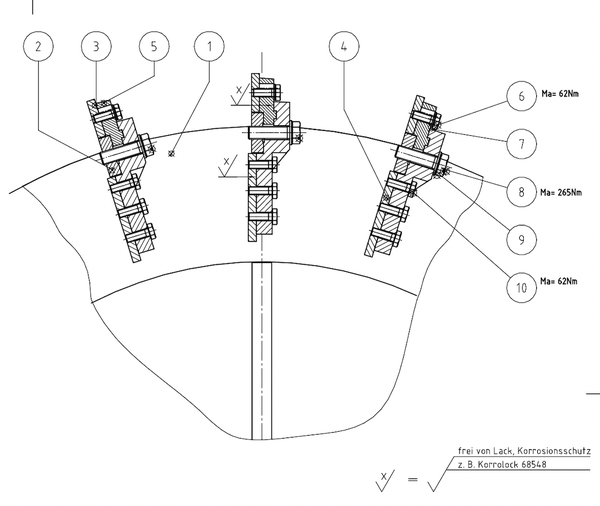 Rotor Schlagerrad 14-52